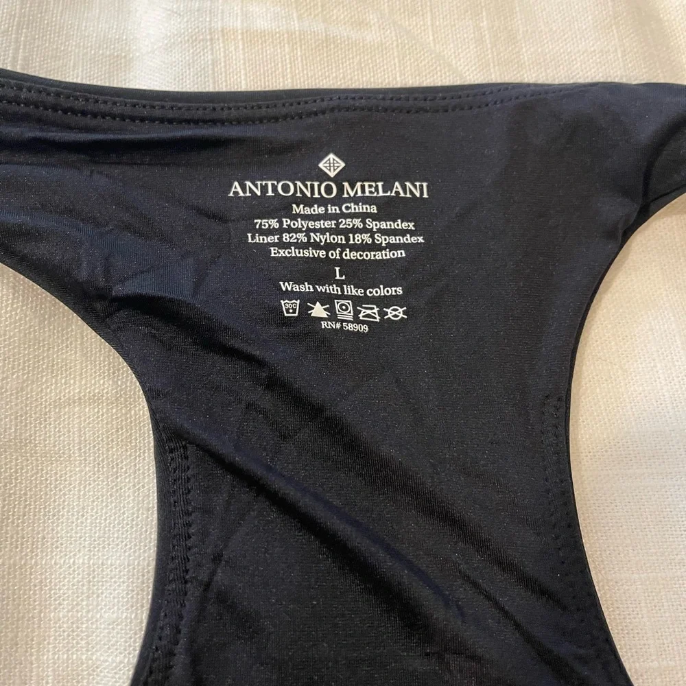 ANTONIO MELANI active tennis courtside built in shorts mini dress - Picture 4 of 9